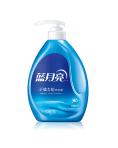 Blue Moon Hand Wash Laundry Detergent, Fresh White Orchid Scent, 500g/Bottle, Suitable for Underwear, Easy Rinse and Stain Removal