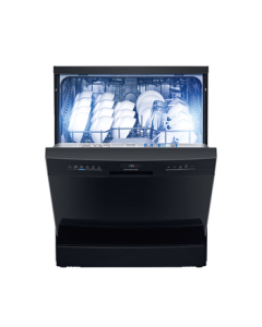 Siemens [Seamless Stainless Steel Interior] 96H Antibacterial Storage 14+2 Sets Large Capacity (Limited Free Capacity Expansion Accessories) Freestanding/Built-in Dishwasher, Model 23HB66