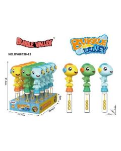 Dinosaur Swing Whistle Bubble Wand