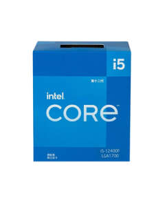 Intel Core i5-12400F 12th Gen CPU Processor, 6 Cores 12 Threads, Up to 4.4GHz Turbo Frequency, Upgraded Version of 10400F