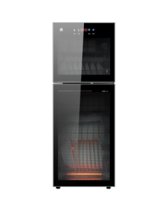Ronshen Disinfection Cabinet, Countertop Household Large Capacity Kitchen Dishware Vertical Sterilizing Cabinet, High Temperature 2-Star 138-RQ230(A)