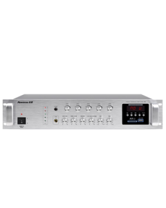 Newmine R5 Professional High-Power Constant Voltage Amplifier for Public Broadcasting, Wall-Mounted/Ceiling Speaker Sound System with Bluetooth (200W)