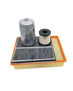 Everlasting (C) 4-Piece Filter Set (Air Filter, Diesel Filter, Oil Filter, Cabin Filter) Compatible with Jiangling Domain Tiger Pickup & Yusheng (C)