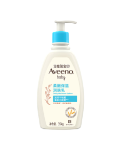 Aveeno Baby Daily Moisturizing Lotion for Dry & Itchy Skin, Hydrating Body Lotion & Face Cream for Infants & Kids, 354g
