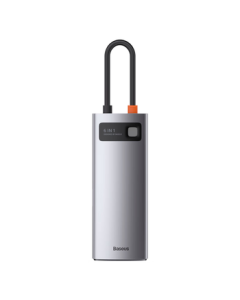 Baseus Docking Station Type-C Hub with USB 3.0, Gigabit Ethernet, PD Charging, Thunderbolt 4 Compatible for Apple Huawei Laptops