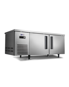 Star Operation Counter Freezer Refrigeration Workbench Commercial Horizontal Freezer Freshness Flat Cooler Water Bar Milk Tea Shop Hotel Kitchen Refrigerator 1.8m Refrigeration TC-468Y