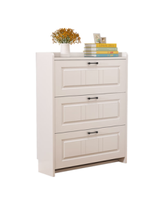 Fanshe Shoe Cabinet Ultra-Thin Flip Shoe Cabinet for Small Spaces Modern Minimalist Entryway Shoe Storage Cabinet for Living Room