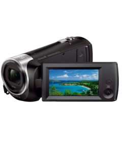 Sony (SONY) HDR-CX405 HD Digital Camcorder Handheld Portable DV Camera with 30x Optical Zoom, 256GB Card, Original Battery, Tripod, and Camera Bag