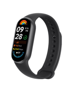 Xiaomi (MI) Mi Band 9 NFC Version Black Smart Band High-Precision Fitness & Health Monitor Sleep Tracker Heart Rate & Blood Oxygen Monitor Sports Band Gift for Boyfriend Girlfriend