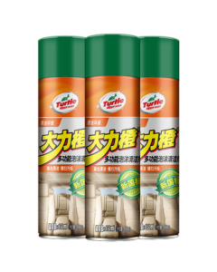 Turtle Wax Multi-Purpose Foam Cleaner (500901*3) 650ml Car Interior Cleaner for Seats and Leather