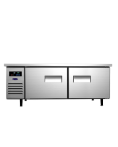 Yindu Catering Equipment Full Set of Stainless Steel Worktable for Milk Tea Shop Commercial Refrigerated Worktable Direct Cooling 1.8*0.8*0.8