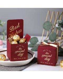 Candy box gift box Empty box without sugar