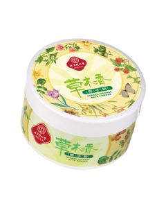 Tongrentang Adult Prickly Heat Powder 160g, Refreshing Type for Heat Rash Relief, Redness & Itch Improvement, Sweat Absorption, Unisex with Powder Puff