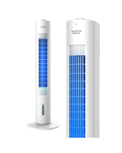 Aucma Bladeless Cooling Fan/Air Cooler/Water Air Conditioner/Portable Cooling Fan for Small Rooms/Household Air Cooler/Mother & Baby & Child Use/Mobile Water Cooling Tower Fan M603(Y)