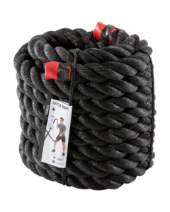 Decathlon Fitness Battle Rope for Home Workout - BattleRopeCROB Black-2216622