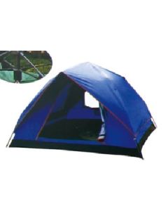 Tents are double-decker