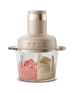 Bear (Bear) Home Meat Grinder, Dough Mixer, Multi-functional Food Processor, Baby Food Puree Maker, Blender, Garlic Masher, Multi-purpose All-in-One Machine QSJ-P05A5