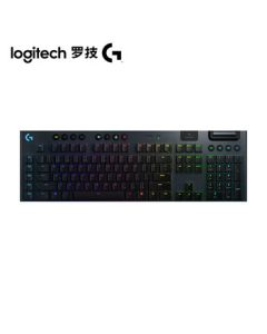 Logitech G913 TKL Ultra-Thin Wireless Bluetooth Triple-Mode 87-Key Mechanical Gaming Keyboard with Low-Profile Clicky Switches (Tactile) - Tenkeyless Design for Esports and PUBG, RGB Backlit