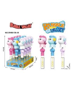 Whistling bubble sticks