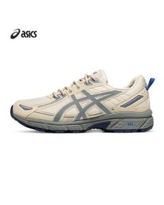 ASICS GEL-VENTURE 6 Unisex Trail Running Shoes - White/Beige - Size 42