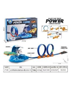 Alloy Catapult Shark Double Track Set 1 alloy car