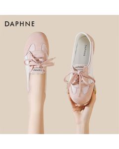 DAPHNE Mesh Breathable Casual Sports Retro Sneakers - Pink 35