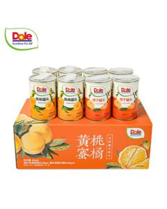 DOLE Yellow Peach & Mandarin Orange Combo Gift Box 425g*8 Cans - Canned Fruit Mid-Autumn Festival Gift Box