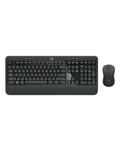 Logitech MK540 Wireless Keyboard and Mouse Combo, Full-Size, Black, with 2.4GHz Wireless Receiver