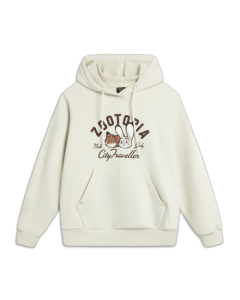 Li Ning Pullover Hooded Sweatshirt for Women, 2025 Autumn/Winter New Arrival, Simple Loose Casual Versatile Sport Top AWDVA00