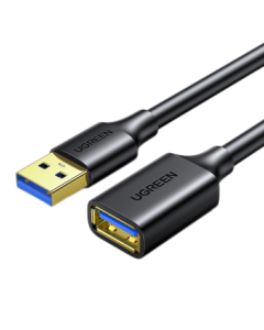 UGREEN USB 3.0 Extension Cable Male to Female Data Cable for TV, Computer, Hard Drive, USB Flash Drive, Mouse, Keyboard, Printer - 2m (10373)
