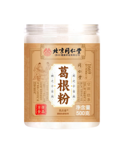 Yangqingtang Beijing Tongrentang Kudzu Root Powder 500g Pure Wild Kudzu Powder from Deep Mountains, Zero Fat Zero Sugar Multigrain Meal Replacement Powder