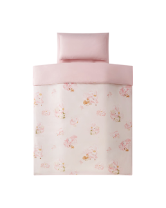 babycare Kindergarten Bedding Set 6-Piece Pure Cotton Children's Nap Bedding Pillowcase Quilt All-Season Cream Rabbit