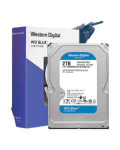 Western Digital (WD) Desktop Hard Drive WD Blue 2TB 5400 RPM 64MB SATA CMR DIY Computer Hard Drive 3.5-inch WD20EARZ