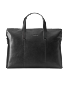 Samsonite Men's 13-inch Laptop Briefcase, Casual Commuter Genuine Leather Messenger Bag, Birthday Gift TK9