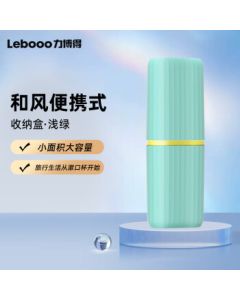 Lebooo Electric Toothbrush Universal Portable Case - Travel Toothbrush Storage Box, Japanese Style, Fresh Green