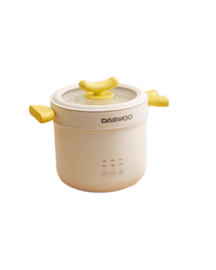 Daewoo Rice Cooker 1-3 Person Mini Household Small Pressure Rice Pot 2025 New Model DY-WYB01 Standard Version (Moonlight White)