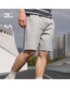 MIZUNO HERITAGE Series Men's Moisture-Wicking Breathable Cotton Shorts - Casual Running Athletic Shorts