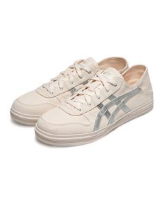 ASICS AARON SLIP-ON Unisex Sports Casual Shoes in Beige/Silver - Size 40