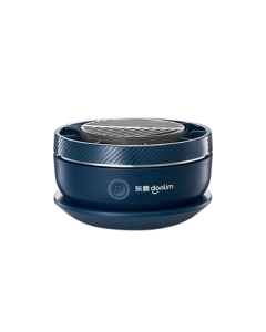 Donlim Rotary Fruit and Vegetable Cleaning Machine, Home Food Purifier, Vegetable Washing and Sterilizing Device for Pesticide Removal, Wireless and Portable, DL-1326 Quiet Blue