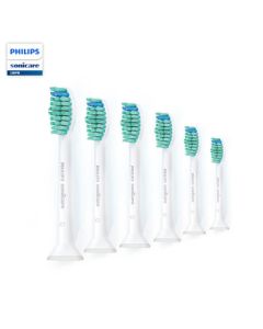 PHILIPS Electric Toothbrush Heads - Basic Clean, 6-Pack HX6016 Compatible with HX6730/6511/3216/6972