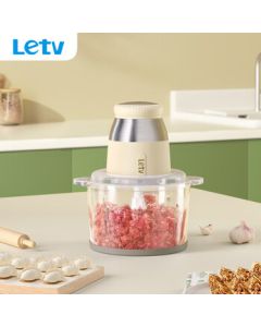 LeEco P715 Meat Grinder, Home Use Electric Multifunctional Food Processor for Mincing Meat, Mixing Stuffing, Making Dumpling Filling and Garlic Paste