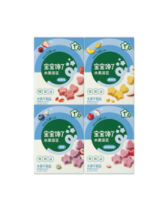 Baby Craves Fruit Melting Beans Strawberry Flavor - Easy-to-Swallow Melting Beans for Babies & Kids (20g) - Suitable for 6+ Months Infant Recipes