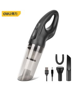 Deli DL8080 Handheld Cordless Vacuum Cleaner (Black) (Set)