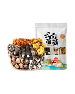 Zhen Junzi Matsutake & Morel Mushroom Soup Pack 80g | Sulfur-Free Pure Mushroom Blend | Eight Delicacies Hot Pot & Soup Ingredient | Yunnan Specialty