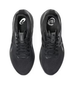 ASICS Men's Cushioned Running Shoes GEL-KAYANO 321011C052 Black/Grey 41.5