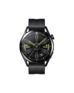HUAWEI Smart Watch GT3 Black Case + Black Fluoroelastomer Strap JPT-B19 Support Not Supported