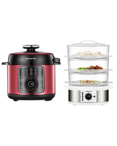 Joyoung 500 Series Appliance Combo 1 - Electric Pressure Cooker 50YL1 + Electric Steamer