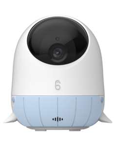 Hippo Daddy 2nd Gen Baby Monitor Smart Guardian Crying Detection Upgrade Version 2-32G-Blue + Stand