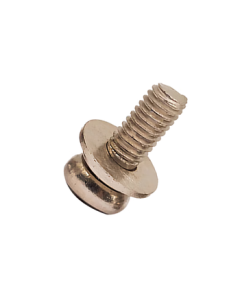 Huixiang Cross Recessed Pan Head Screw (with Flat Washer, Non-Assembly) GB9074.4 Color Zinc Customizable 1pc M4-0.7*12