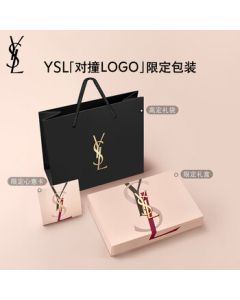 Yves Saint Laurent (YSL) Lipstick & Perfume Gift Set - Lip Gloss 5 + Libre Fragrance Cosmetic Gift Box - Birthday Present for Girlfriend